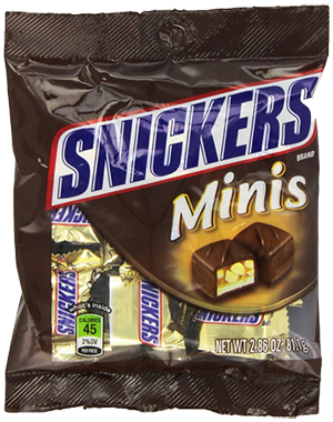 Snickers Miniatura Peg Pack