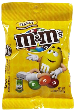 M&M's Peanut (Peg Pack) 