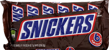 Snicker bar 6 Pack